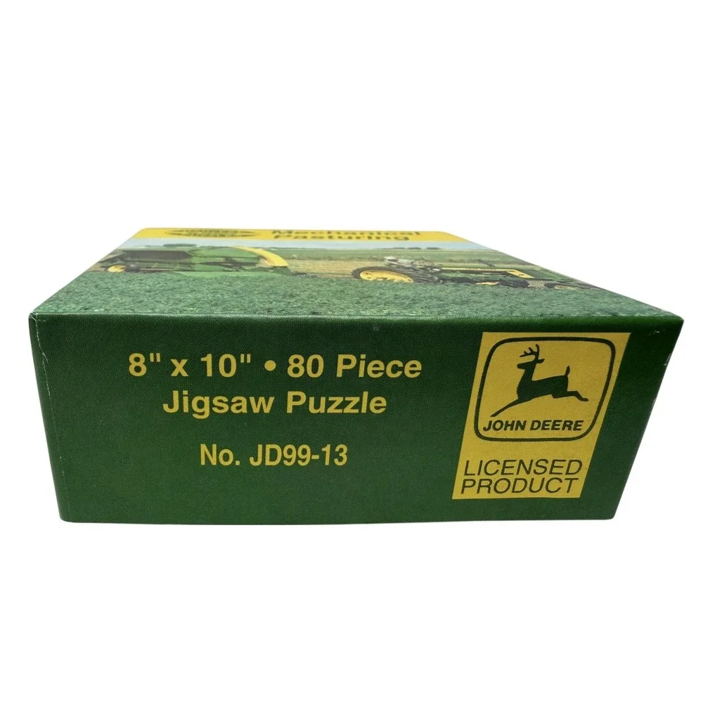 John Deere Vintage Jigsaw Puzzle Lot 3 Putt-Putt Automatic Baling Industrial